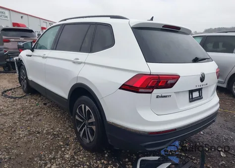 2024 Volkswagen Tiguan 2.0T S z USA, uszkodzony, nr VIN 3VVRB7AX9RM067472